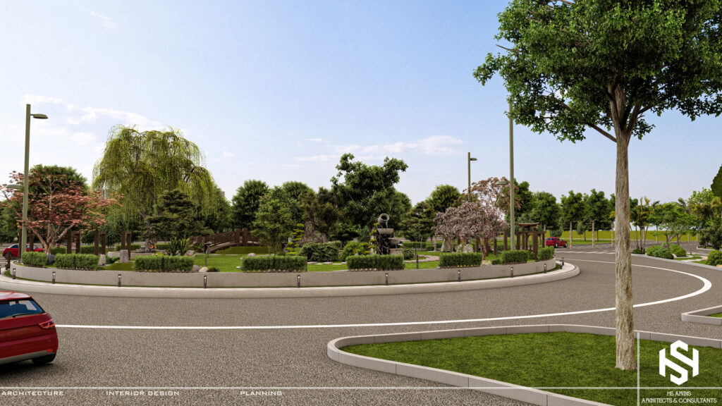 road level view