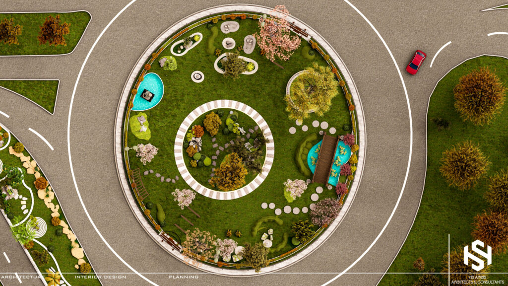 top view