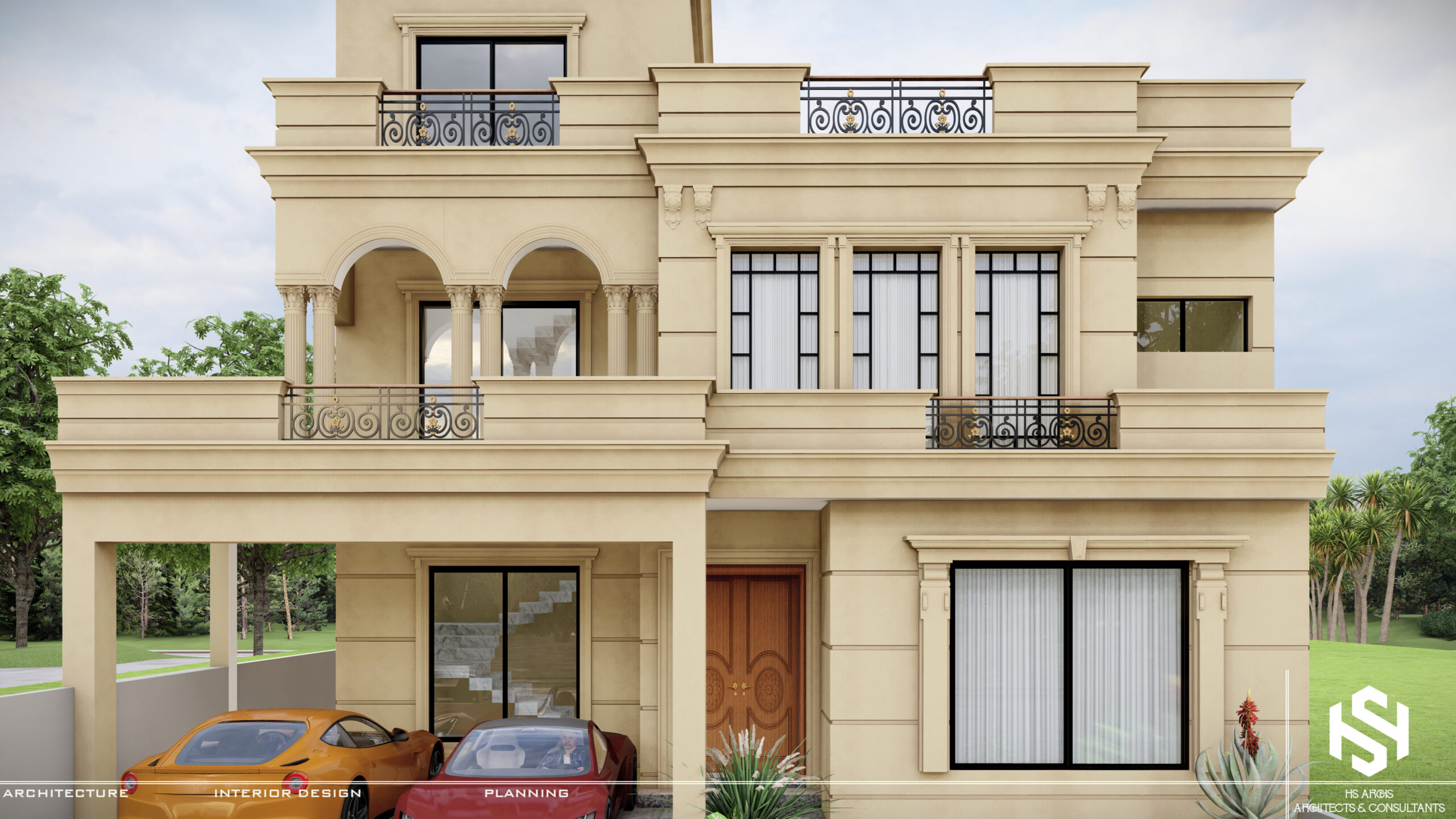 Front Elevation blowup 2