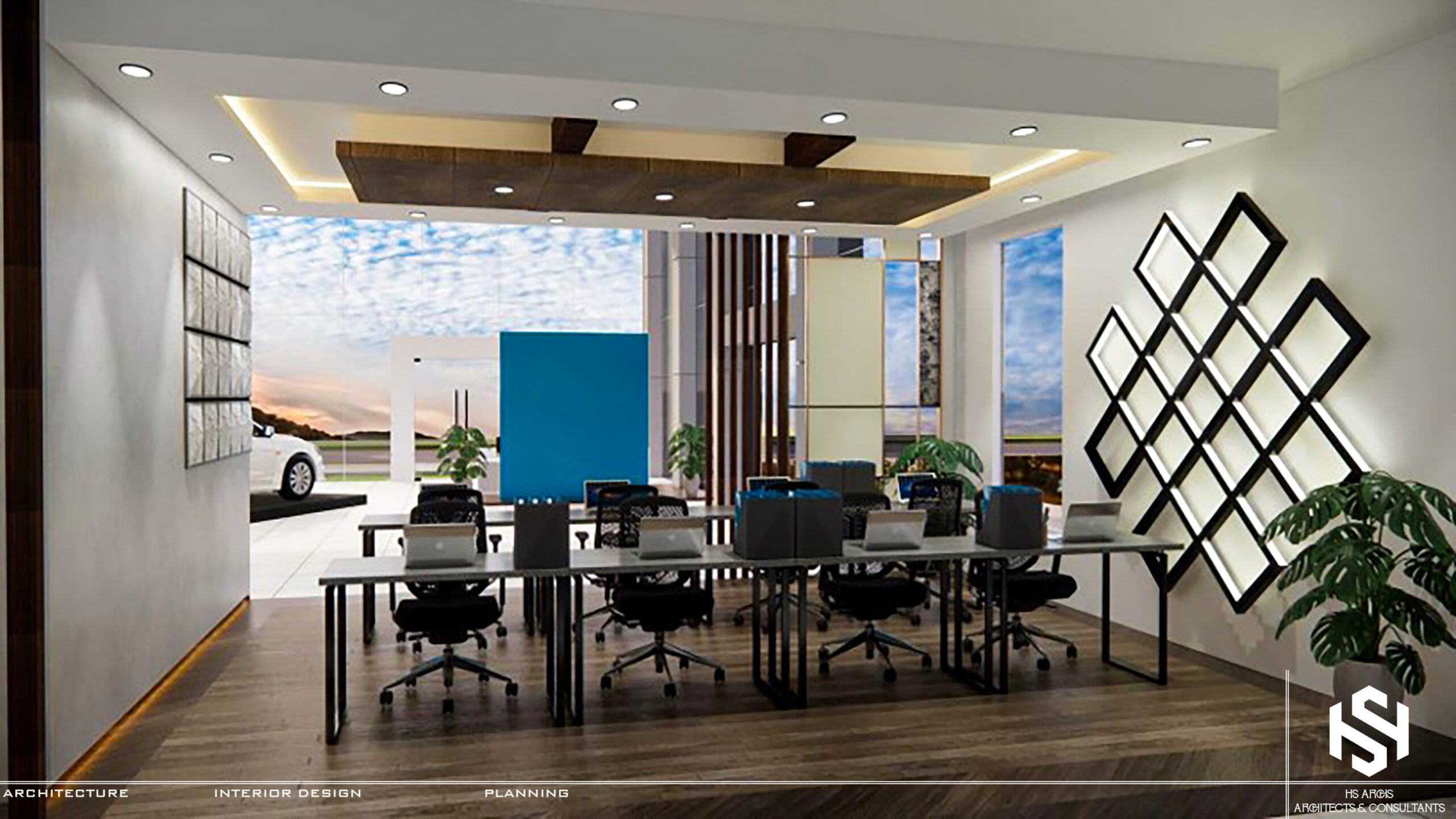 meeting room perspective